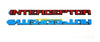 INTERCEPTOR DECAL BADGE STICKER - SUIT FORD FALCON CORTINA