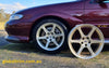 Ford EL GT 19" x 8.5" Gold Alloy Wheel Set of 4 includes nuts and centre caps