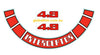 INTERCEPTOR DECAL BADGE STICKER - SUIT FORD FALCON CORTINA