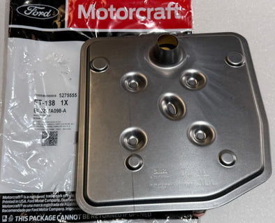 FORD 6R80 6 SPEED TRANSMISSION Filter SZ TERRITORY RANGER MUSTANG EVEREST MOTORCRAFT FT-188 BL3Z-7A098-A GASKET BL3Z-7A191-C