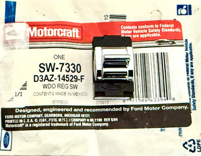 FORD ELECTRIC WINDOW & POWER DOOR LOCK SWITCH - XC ZH P6 XD ZJ FC XE ZK FD COBRA D3AZ-14529-F MOTORCRAFT SW-7330 D3AB-14529-CB