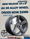 FORD AU XR6 XR8 TICKFORD 19 x 8.0" 5 Spoke FALCON ALLOY WHEEL - PRE SALE FAIRMONT GHIA FAIRLANE NU LTD DU T SERIES