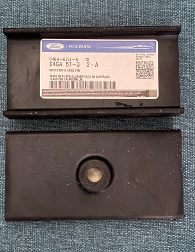 FORD INSULATOR RUBBER PAD C4GA-5732-A DIFF TO LEAF SPRING ALL FALCON GT FAIRMONT GS GXL FUTURA FAIRLANE LTD LANDAU COBRA