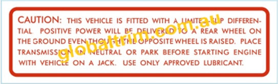 Ford Id Sticker FORD Factory Identification decals stickers labels XW XY XA XB XC XD X ...