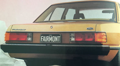 FORD Falcon XD Fairmont Ghia ESP REAR Chrome Bumper Mould sedan ZJ FC LTD