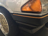 FORD Falcon XE Fairmont Ghia ESP ORANGE FRONT & REAR set Bumper Bar Mould