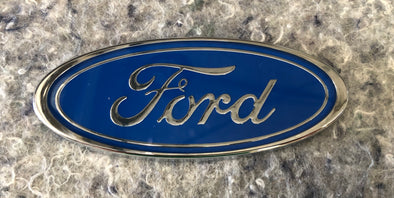 FORD 90mm XE BONNET OVAL BADGE